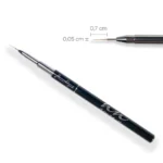 Pincel Nail Art com Tampa Extra Fino by Bruno