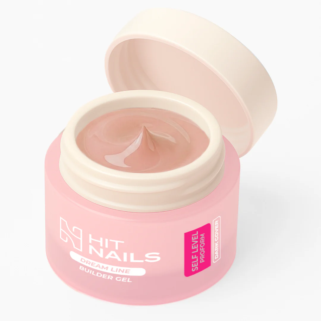 Produtos_de_unhas_gel_de_construcao_DL_PROFORM_50g_Dark_Cover Dream Line Self Level ProForm - Dark Cover - Image 1