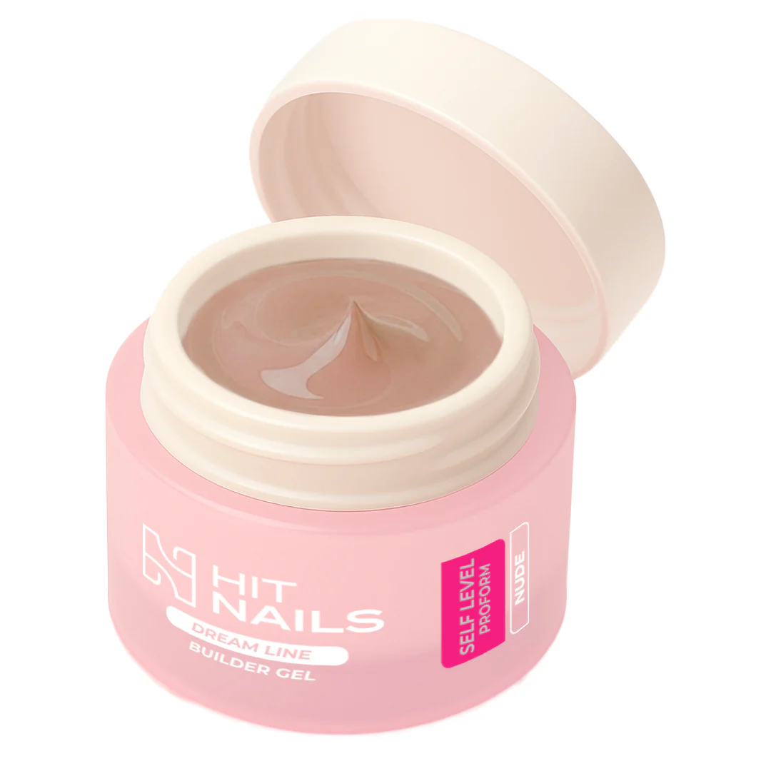 Produtos_de_unhas_gel_de_construcao_DL_PROFORM_50g_Nude Dream Line Self Level ProForm - Nude - Image 1